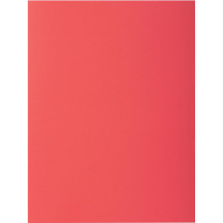 Exacompta - Aktenordner Rock's 80, ft 22 x 31 cm, 100 Stück, korallenrot
