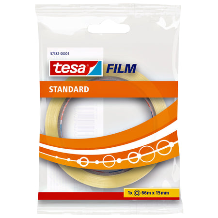 Tesa - Klebebandfolie® Standard 66mx15mm transparent | 10 Stück