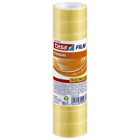 Tesa - Klebebandfolie® Standard 10mx15mm Schrumpf transparent 10 Rollen
