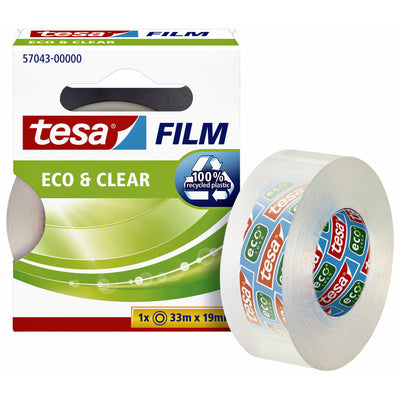 Tesa - Klebebandfolie® Eco Clear 33mx19mm transparent | 10 Stück