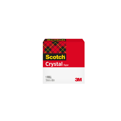 Scotch - Klebeband Crystal 600 19mmx66m transparent | 12 Stück