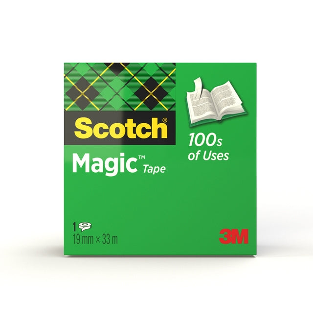 Scotch - Klebeband Magic 810 19mmx33m unsichtbar matt | 12 Stück
