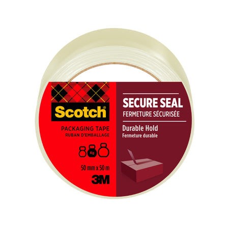 Scotch - Verpackungssicherer Verschluss 50mmx50m tr | 12 Stück