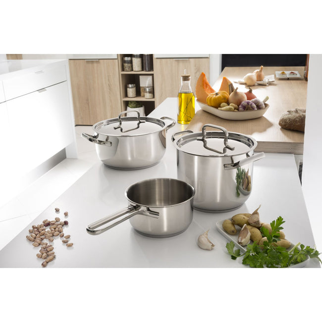 Lagostina - Sfisioza Kochtopf-Set, 10-teilig
