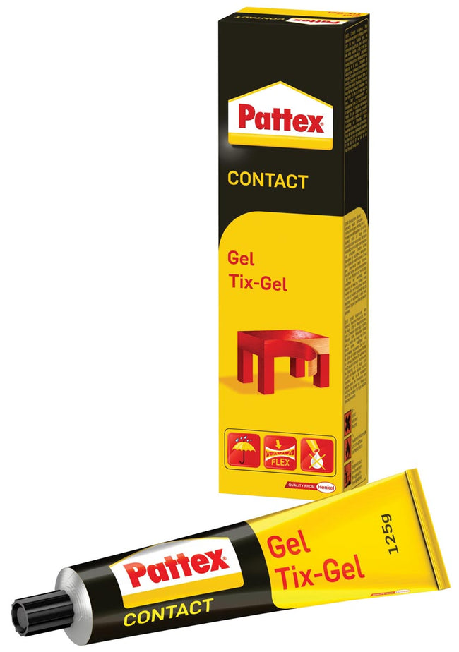 Pattex - Kontaktkleber Tix-Gel, Tube à 125 g, im Blister