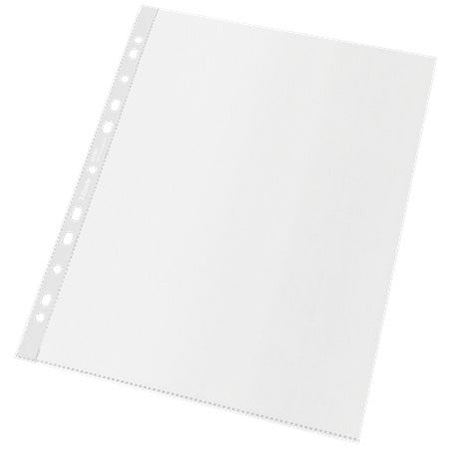 Esselte – perforierte Ausstellungstasche, 100 % recycelt, ft A4 Maxi, 70 Mikron, Karton mit 50 Stück
