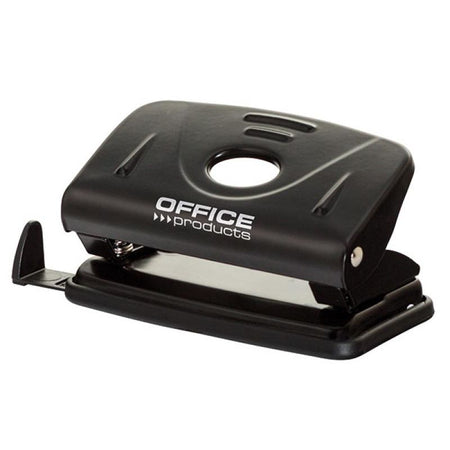 OFFICE products -   perforator, 12 blad, in metaal, zwart