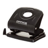 OFFICE products -   perforator, 30 blad, in metaal, zwart