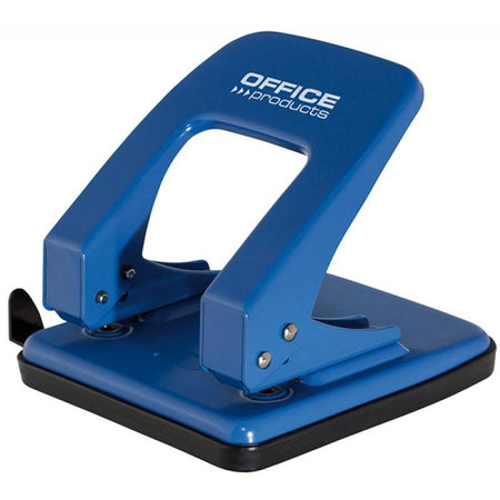 OFFICE products -   perforator, 40 blad, in metaal, blauw