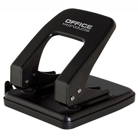 OFFICE products -   perforator, 40 blad, in metaal, zwart