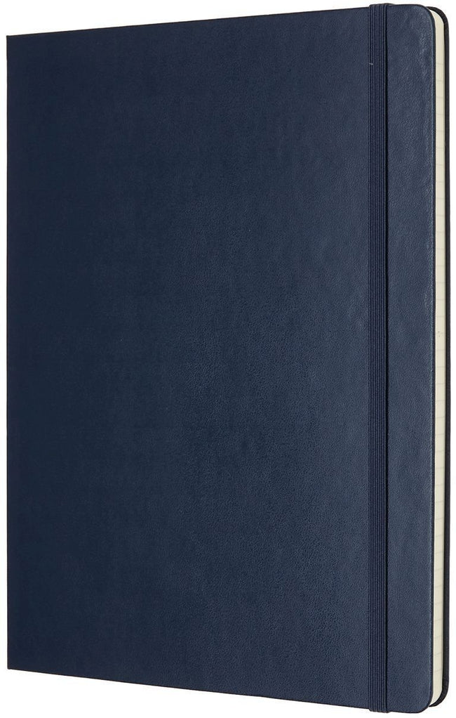 Moleskine -  Notitieboek  xl 190x250 lijn hc sapp blue