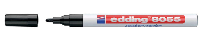 Edding - Filzstift 8055 Outdoor 1-2mm schwarz Blister à 1 Stück