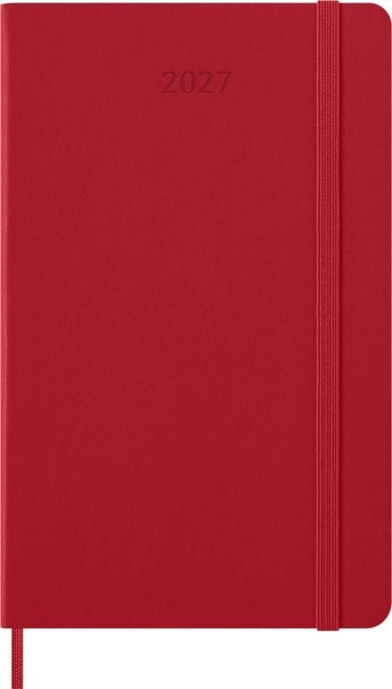 Moleskine -  Agenda 2027 msk plan week large hc scarlet red