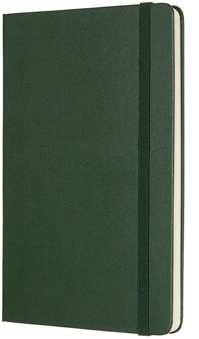 Moleskine -  Notitieboek  l 130x210mm blanco hc green