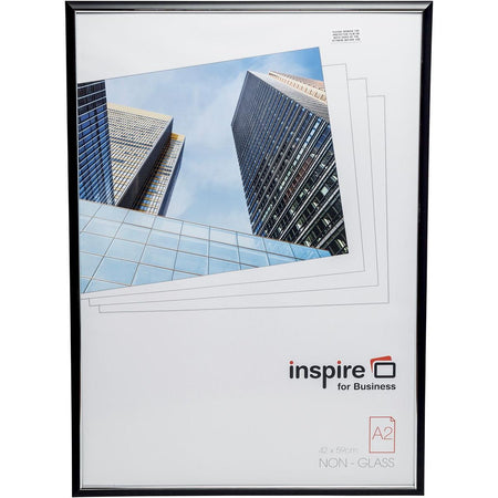 Inspire for Business – Fotorahmen Easyloader, schwarz, ft A2