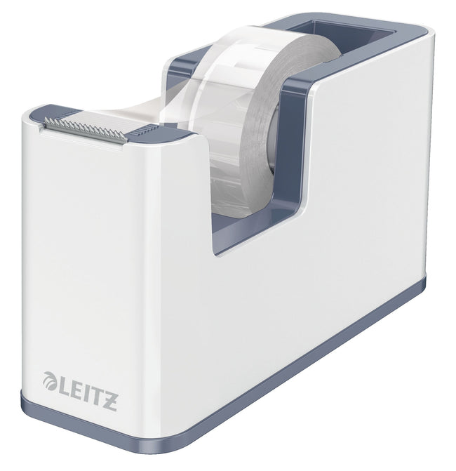 Leitz - Klebebandhalter WOW weiß/grau