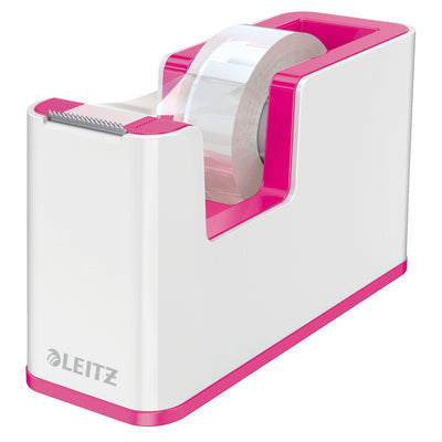 Leitz - Klebebandhalter WOW weiß/rosa
