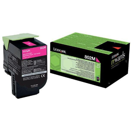 Lexmark - Tonerkartusche 80c20m0 prebate rot