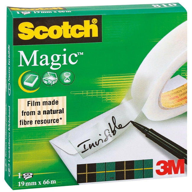 Scotch - Klebeband Magic 810 19mmx66m unsichtbar matt