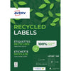 Avery - Etikett LR7160-100 63,5 x 38,1 mm recyceltes Weiß 2100 Etiketten | 5 Stück