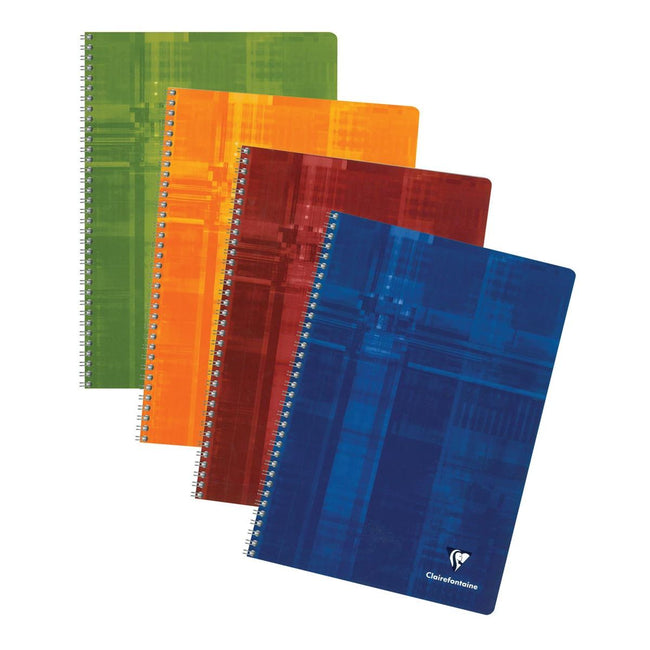 Clairefontaine – Notizbuch A4, 100 Seiten, kariert 5 mm, mit Rand