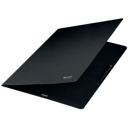 Leitz - Recycle Elasto-Ordner ohne Klappen, aus Karton, ft A4, schwarz