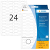 HERMA - Etikett 2510 10x49mm weiß 576 Etiketten