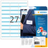 HERMA - Namensschild 4513 63,5x29,6mm weiß/blau