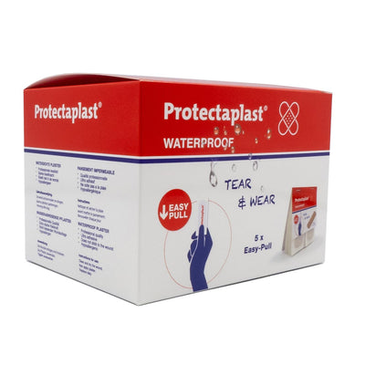 Protectaplast - Proteclast Tear Wear Waterproof Easy-Pull, ft 25 x 72 mm, 5 x 40 Stück
