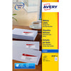 Avery - Etikett J8160-40 63,5 x 38,1 mm weiß 840 Etiketten | 5 Stück