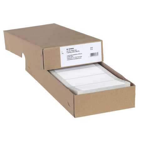 HERMA - Etikett 8163 101,6x48,4mm 1-bahnig weiß 2000 Stück