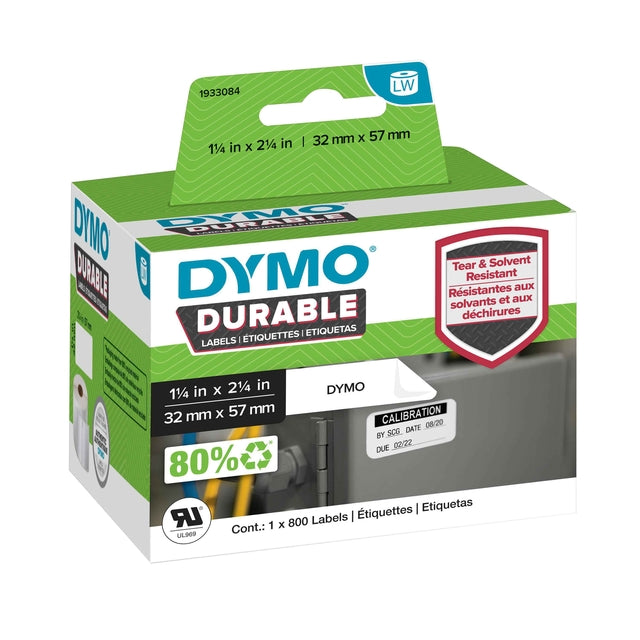 DYMO - DYMO LabelWriter Industrial 32x57 White | Box A 1 Roll