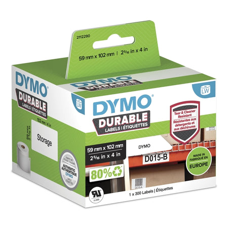 Dymo - Etikettendrucker Industrie 59x102 weiß