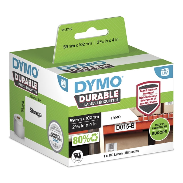 Dymo - Etikettendrucker Industrie 59x102 weiß