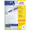 Avery Zweckform - Etikett Zweckform 3653-200 105x42,3mm weiß 2800 Stück