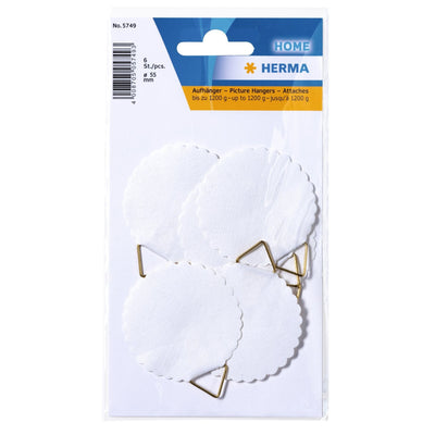 HERMA - Aufhängehaken 5749 55mm 6 Stück