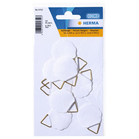HERMA - Aufhängehaken 5752 34,5mm 10 Stück