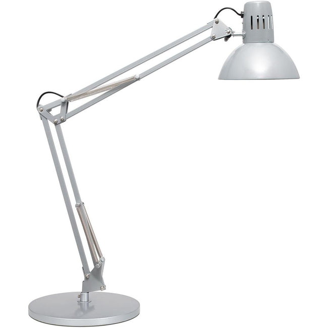 Maul - Studieschreibtischlampe zu Fuß, Silber