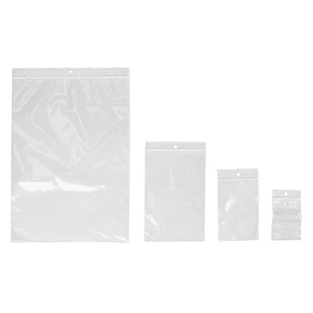 IEZZY - Verpackungsbeutel Grip 80x120mm 50mu wiederverschließbar 25 Stück