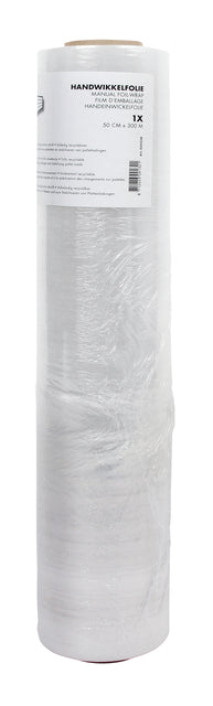 IEZZY - Wickelfolie 500mmx300m 20mu transparent | 6 Stück