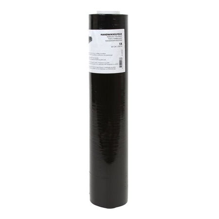 IEZZY - Wickelfolie 500mmx300m 20mu schwarz | 6 Stück
