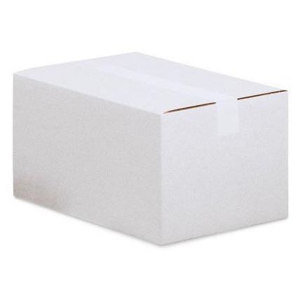 Klika - Versandkarton, einwellig, 3 mm, weiß, ft 370 x 250 x 145 mm
