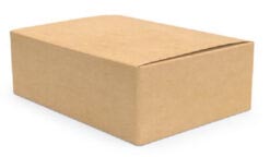 Klika - Versandkarton, einwellig, 3 mm, braun, ft 200 x 140 x 110 mm