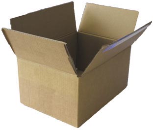Klika – Versandkarton, eineinhalb Wellen, 4,5 mm, braun, ft 305 x 215 x 150 mm