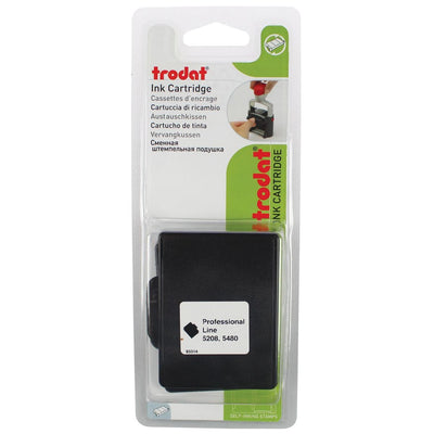 Trodat - Ersatzkissen schwarz, für Stempel 5480/5208, Blister mit 2 Stück