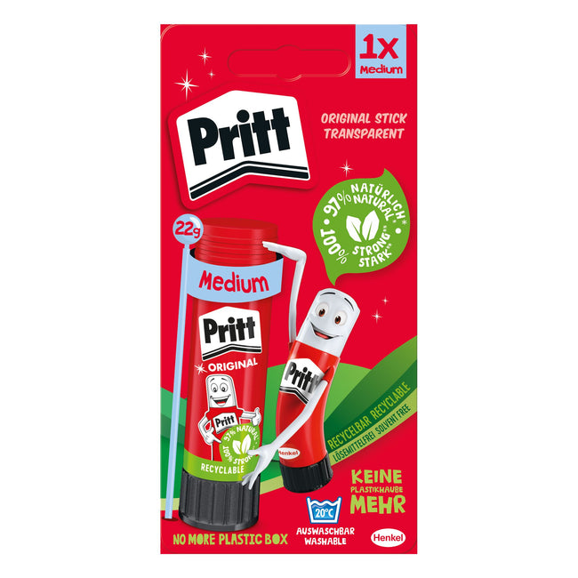 Pritt - Klebestift Stick Original 22gr im Blister | 12 Stück