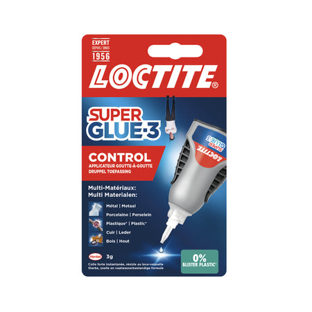Loctite - Superglue Control Tube 3 Gramm auf Blister | 12 Stück