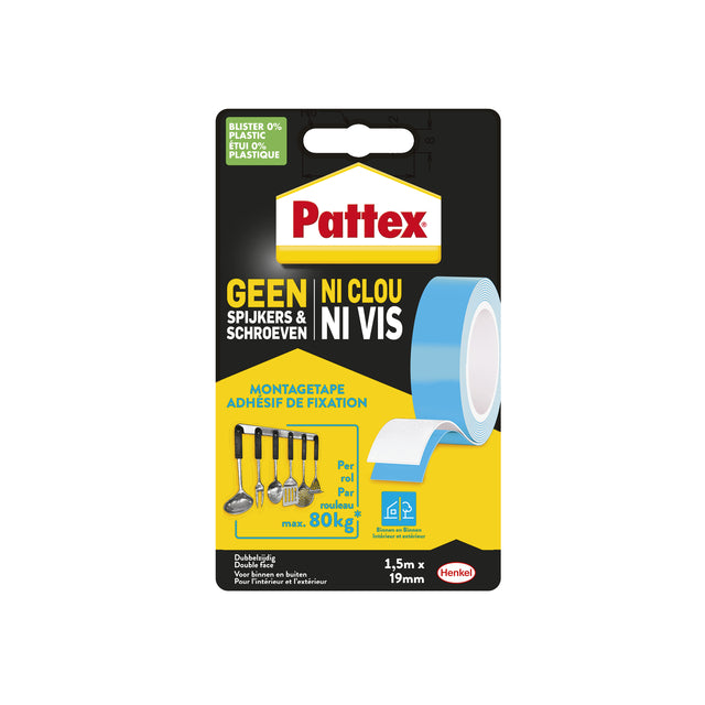 Klebeband Pattex Supermontage 20 kg im Inneren
