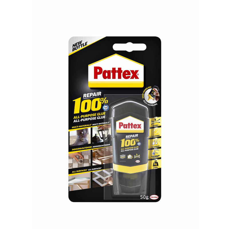 Pattex - Allzweckkleber 100 % Tube 50 Gramm im Blister | 12 Stück