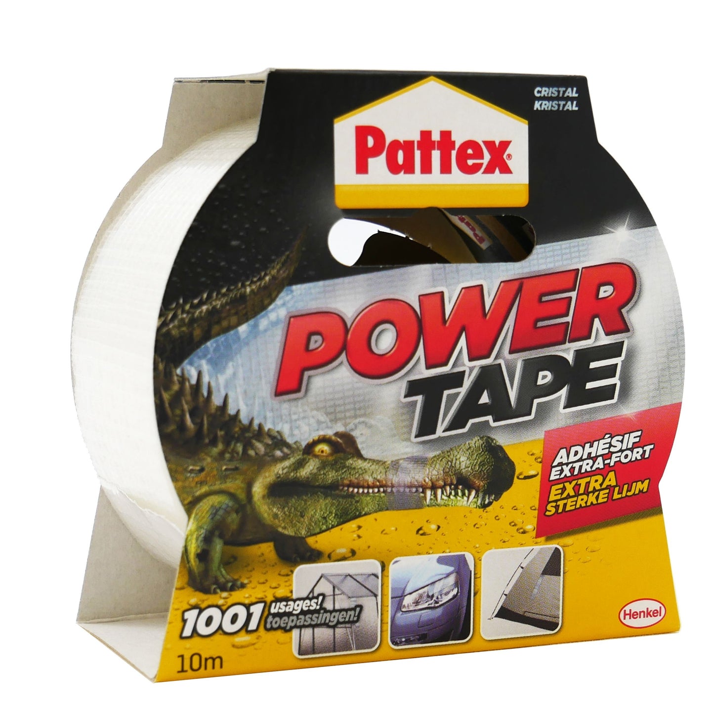 Pattex - Klebeband Power e 50mmx10m transparent | 6 Stück